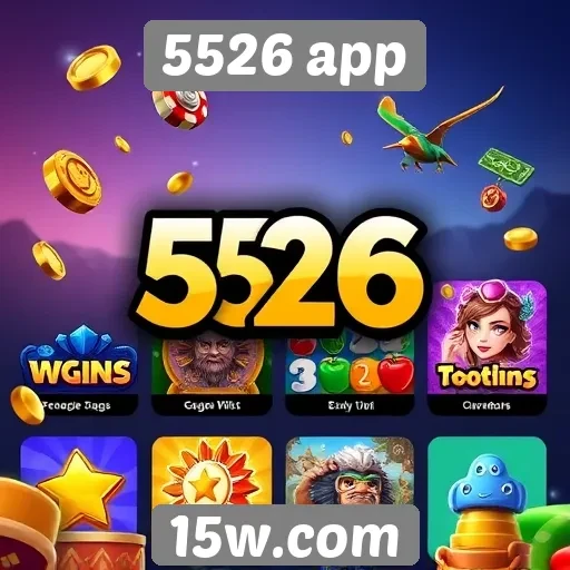 Plataforma 5526 app oferece diversidade em jogos online