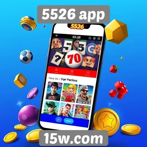 5526 app oferece ampla variedade de jogos online